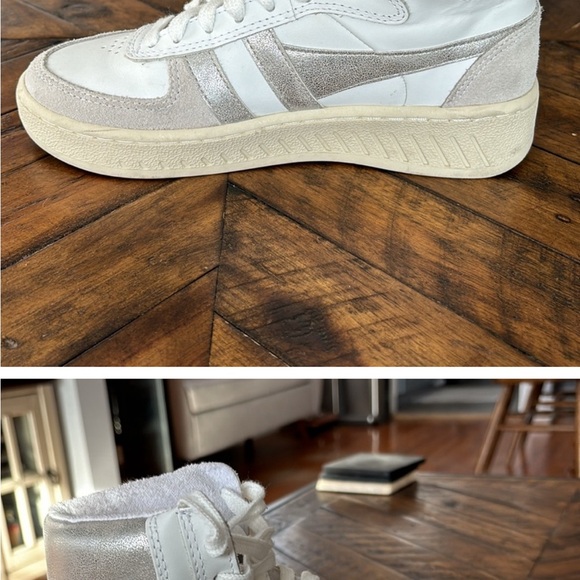 GOLA high top sneakers / silver size 6 - Picture 3 of 3